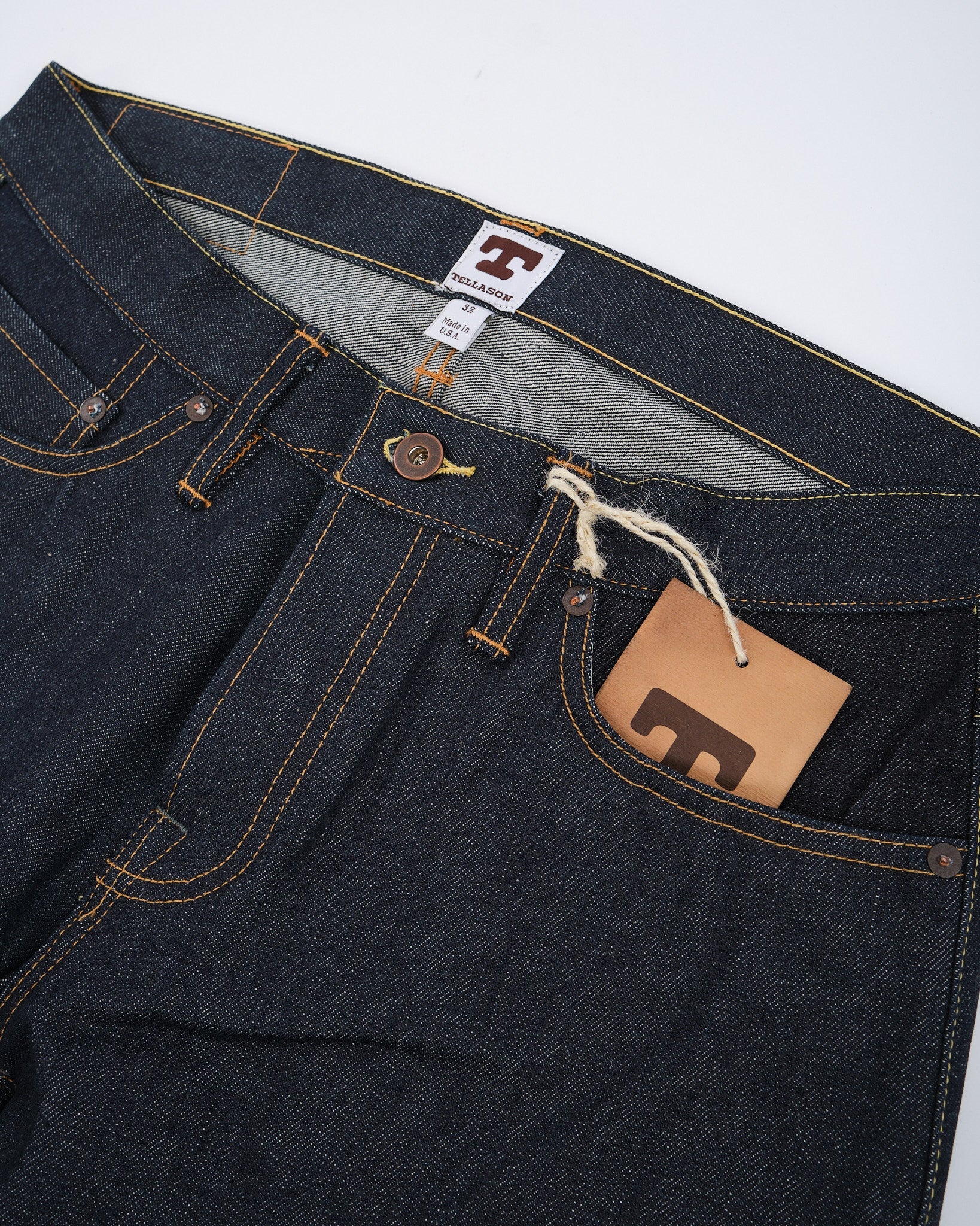 Ladbroke Grove 16.5 oz Jeans by Tellason - Meadow