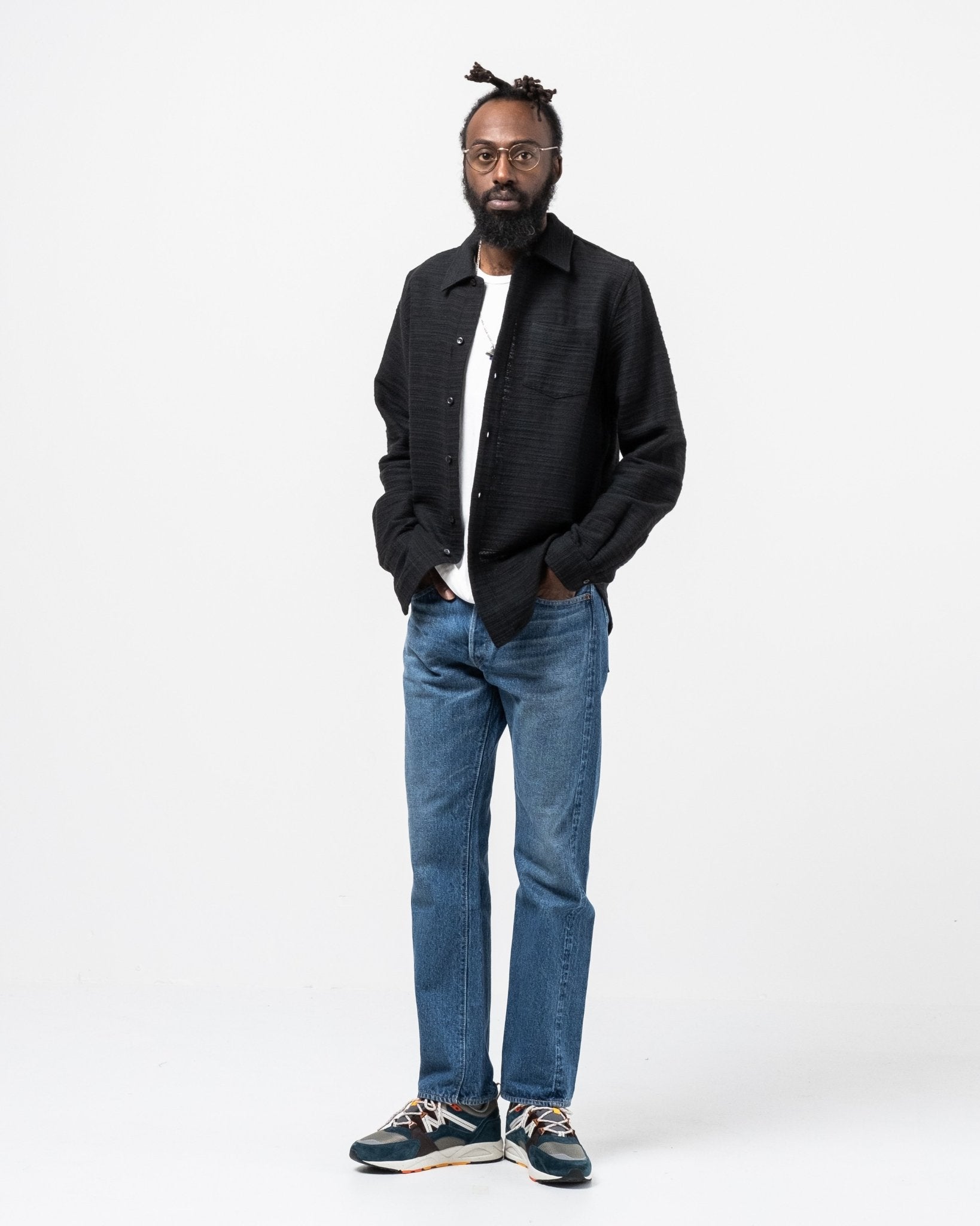 Leo Shirt Black by Séfr - Meadow