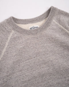 LOOP WHEEL CREW NECK SWEATSHIRT HEATHER GRAY from orSlow - photo №3. New Sweaters at meadowweb.com