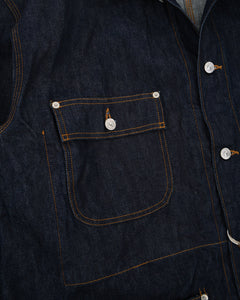 LOOSE FIT COVERALL ONE WASH from orSlow - photo №2. New Jackets at meadowweb.com