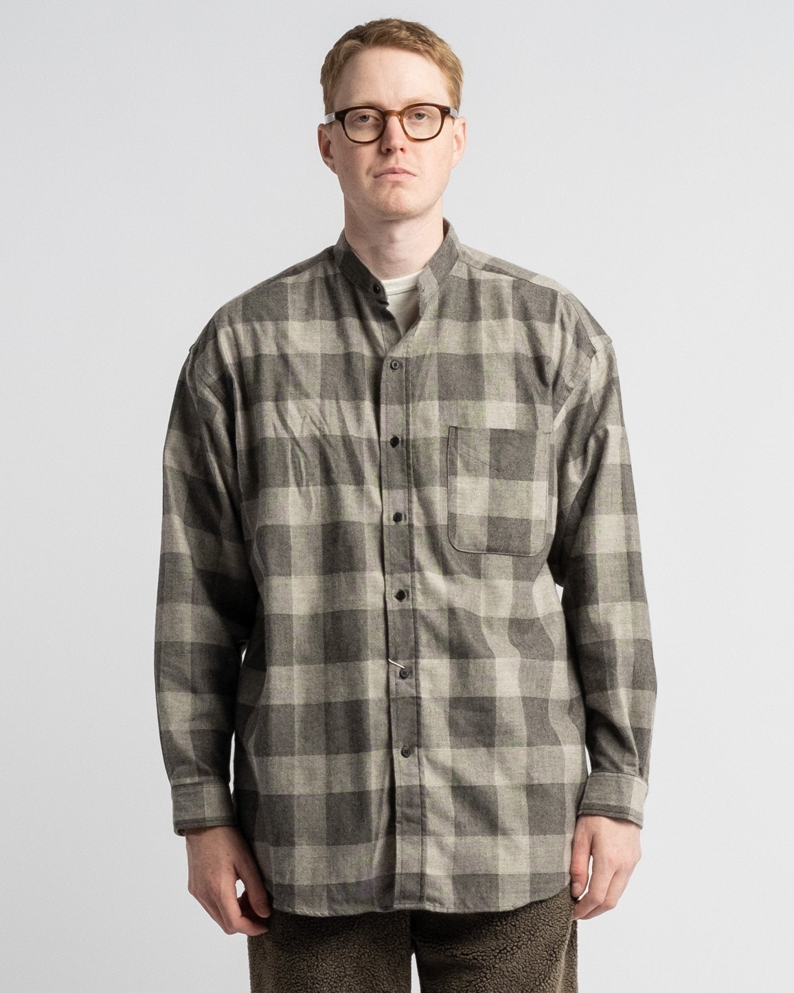 orslowオアスロウLOOSE FIT orslow LOOSE FIT STAND COLLAR SHIRT