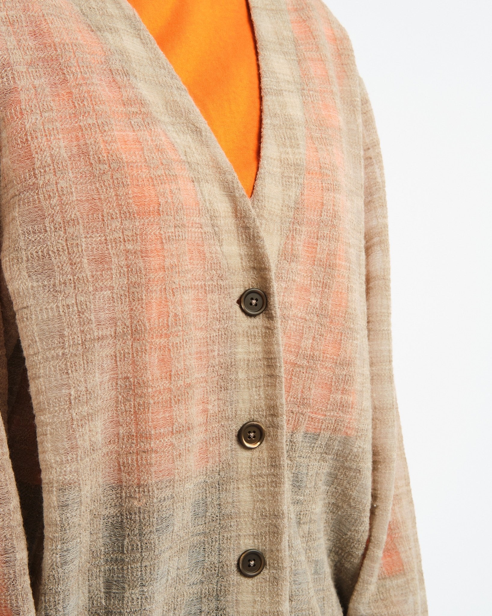 【新品未使用】Our Legacy Grey Check Cardigan 48 Our Legacy - Cardigan Grey Disintegration Check