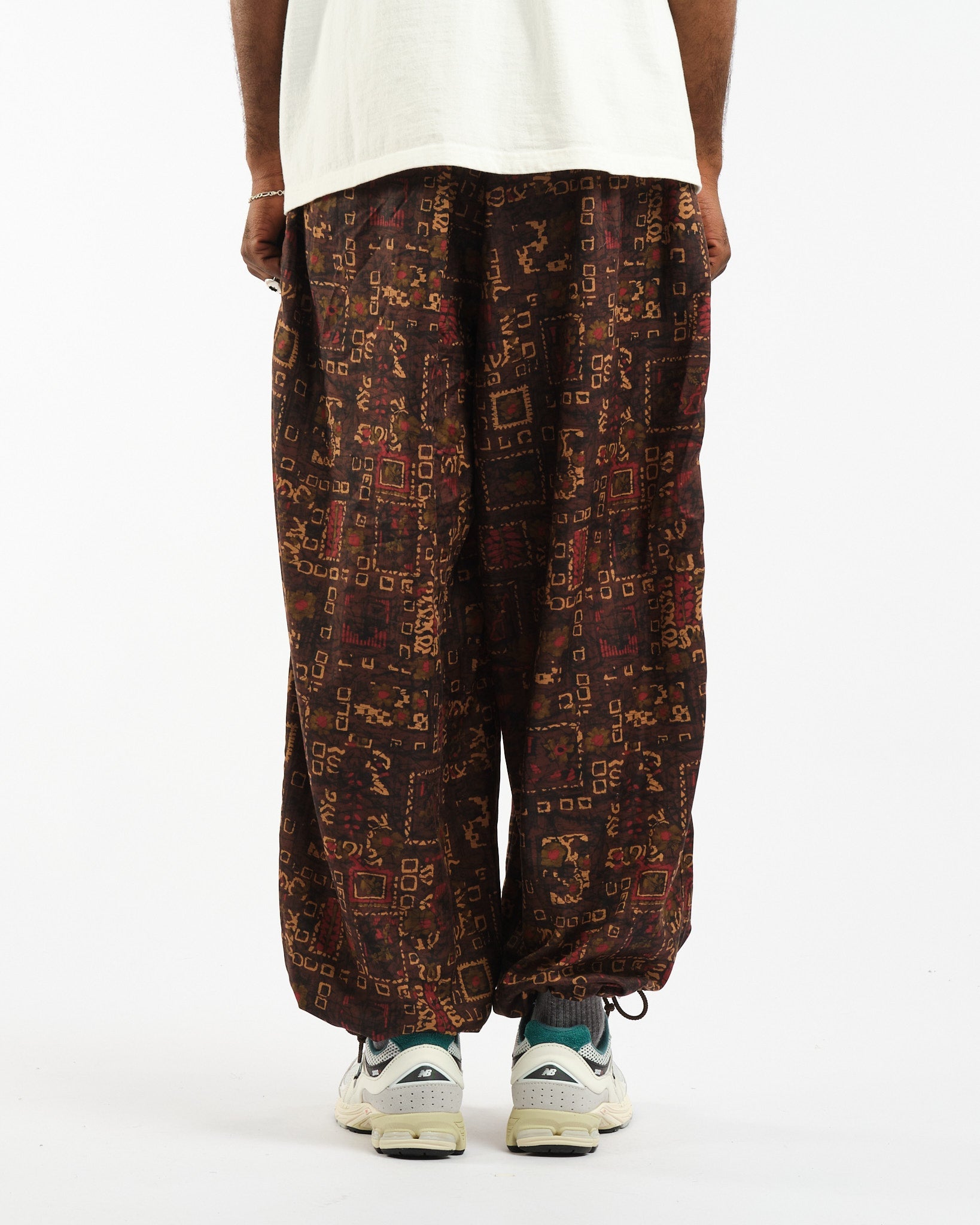 MIL Easy Pants Batik Print PE Brown - Meadow