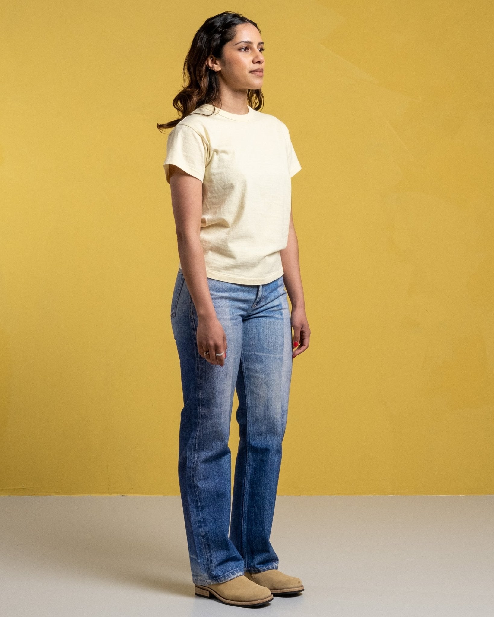 Na'maka'oh SS T-Shirt Pastel Yellow - Meadow