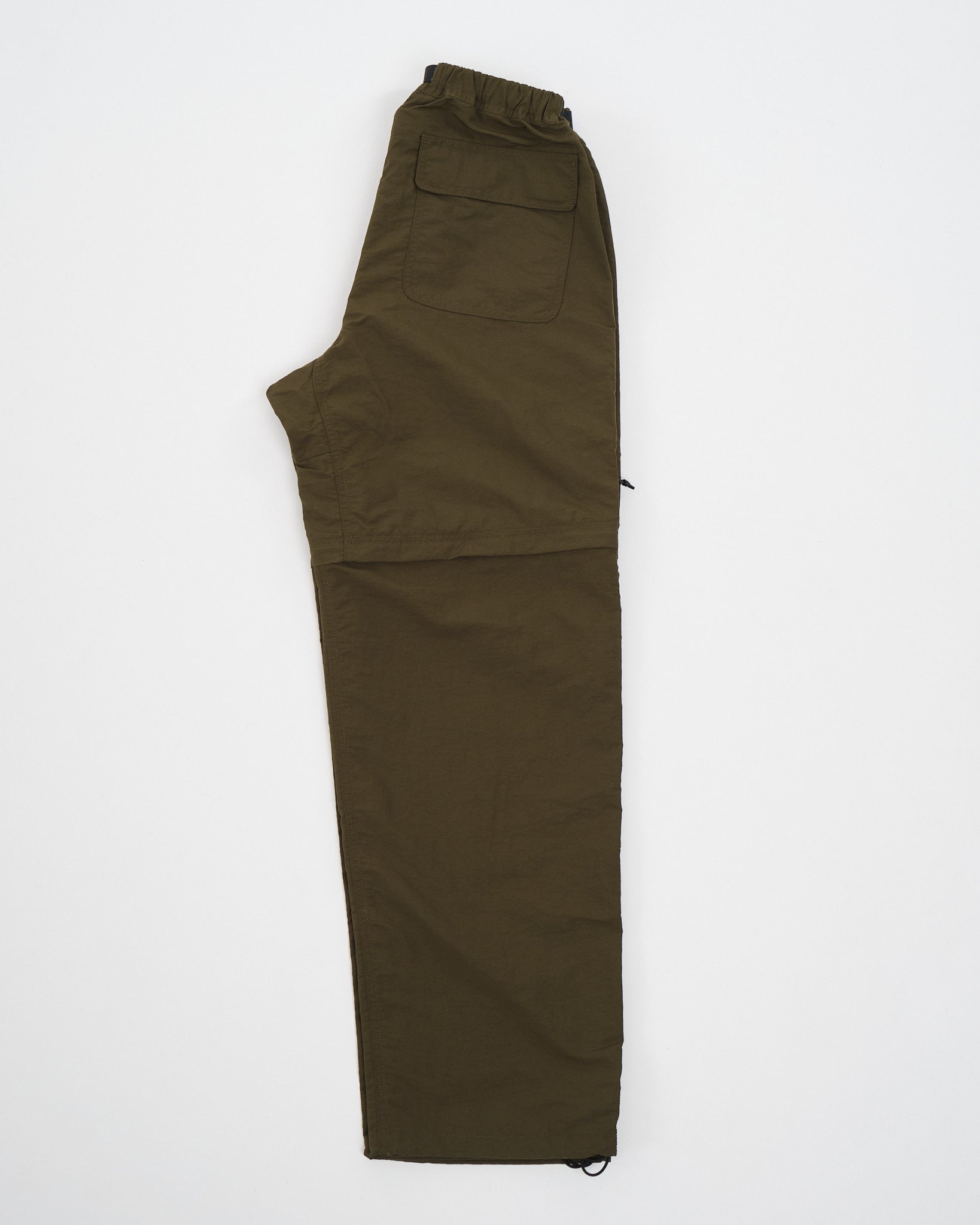 GRAMICCI | Nylon Tussah Convertible Pant Deep Olive | MEADOW