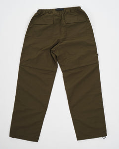 Nylon Tussah Convertible Pant Deep Olive from Gramicci - photo №11. New Trousers at meadowweb.com