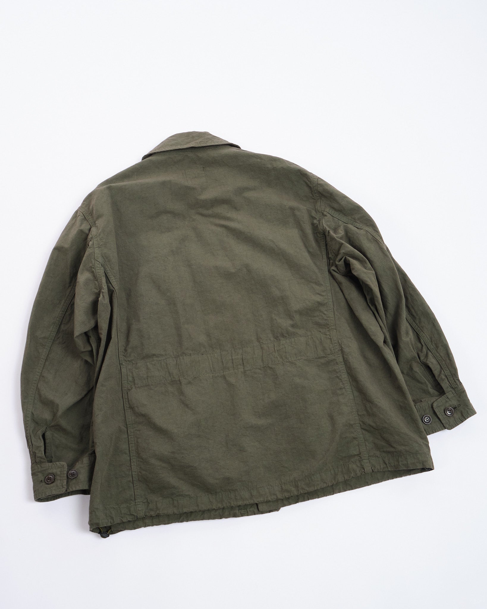 Olive Military Jacket - Meadow