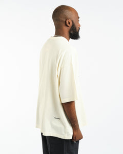 OOAL Oversized Tee Ecru from Nanamica - photo №5. New T-shirts at meadowweb.com