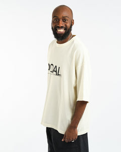OOAL Oversized Tee Ecru from Nanamica - photo №3. New T-shirts at meadowweb.com