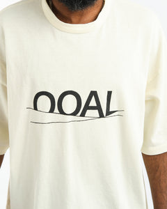 OOAL Oversized Tee Ecru from Nanamica - photo №7. New T-shirts at meadowweb.com