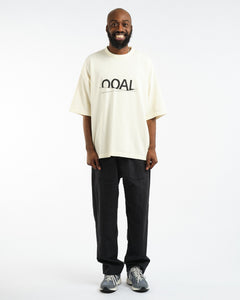 OOAL Oversized Tee Ecru from Nanamica - photo №1. New T-shirts at meadowweb.com