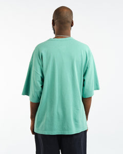 OOAL Oversized Tee Green from Nanamica - photo №4. New T-shirts at meadowweb.com