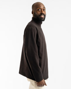 Polar Fleece Mock Neck Black from Lady White Co - photo №6. New Sweaters at meadowweb.com