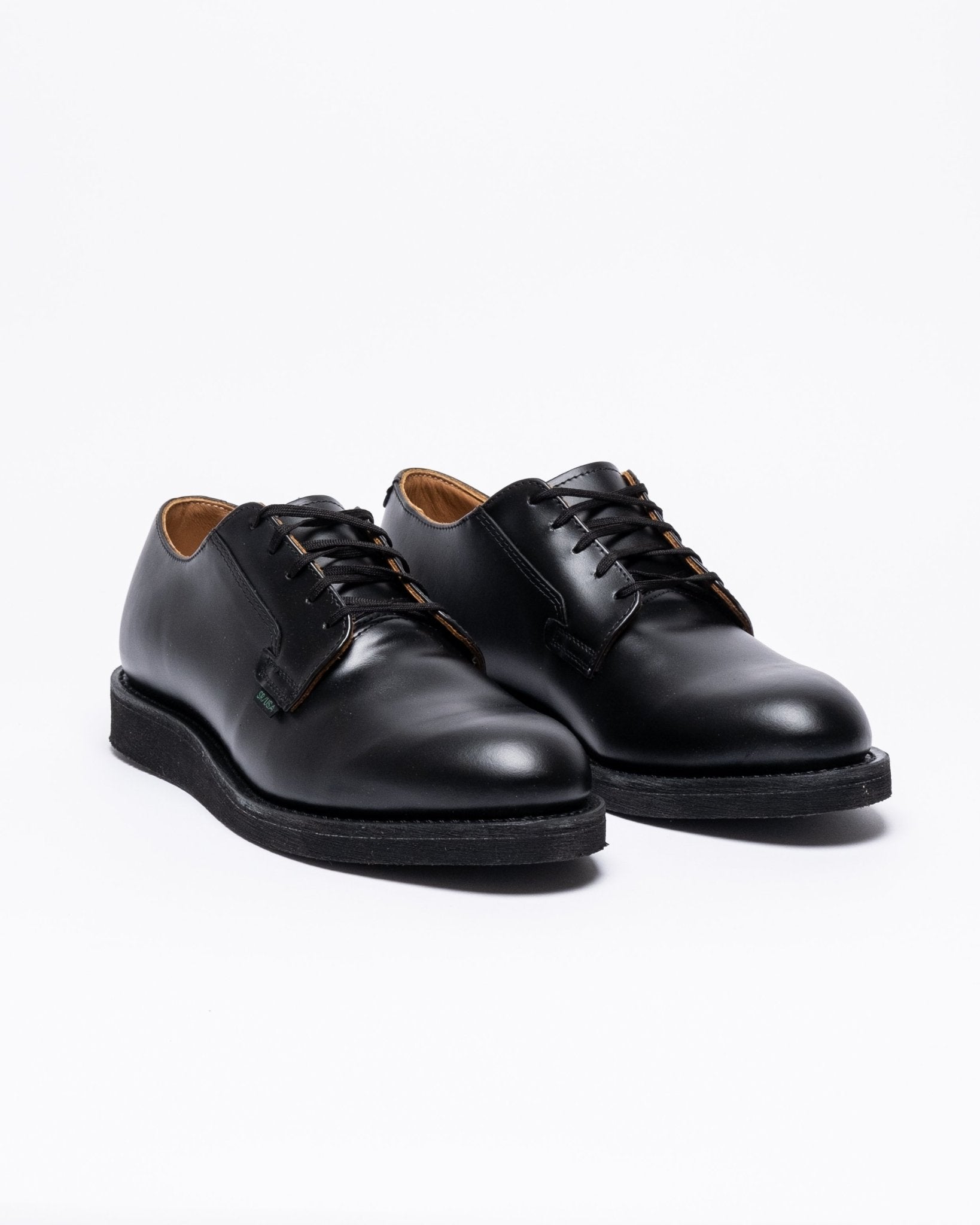 Postman Oxford 101 Black Chaparral Leather - Meadow of Malmö