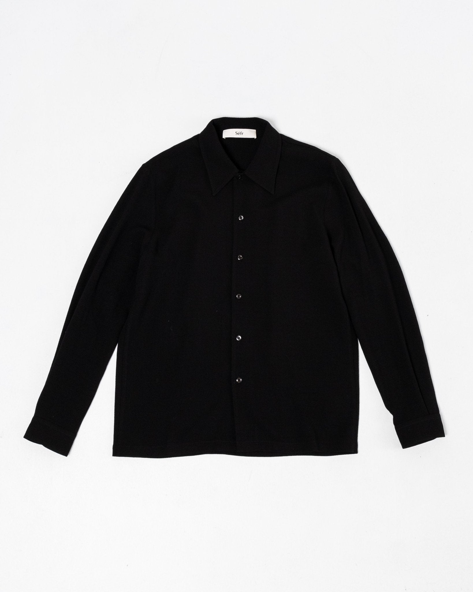 Séfr RAMPOUA SHIRT Rampoua Shirt Black by Séfr - Meadow