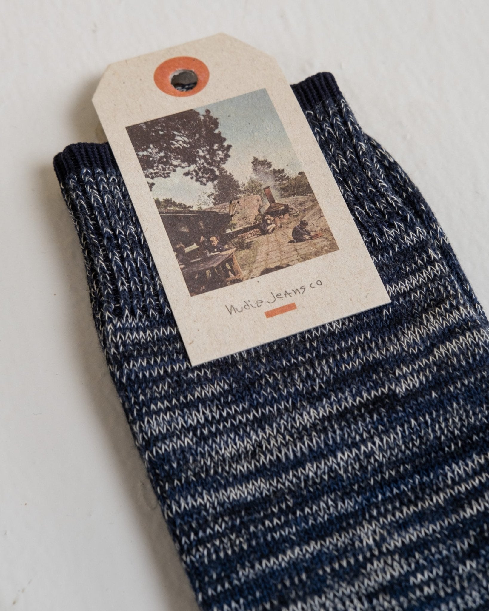 Rasmusson Multi Yarn Socks Navy - Meadow