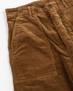Regular Fit US Army Fatigue Pant Camel Corduroy C57 from orSlow - photo №2. New Trousers at meadowweb.com