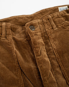Regular Fit US Army Fatigue Pant Camel Corduroy C57 from orSlow - photo №3. New Trousers at meadowweb.com