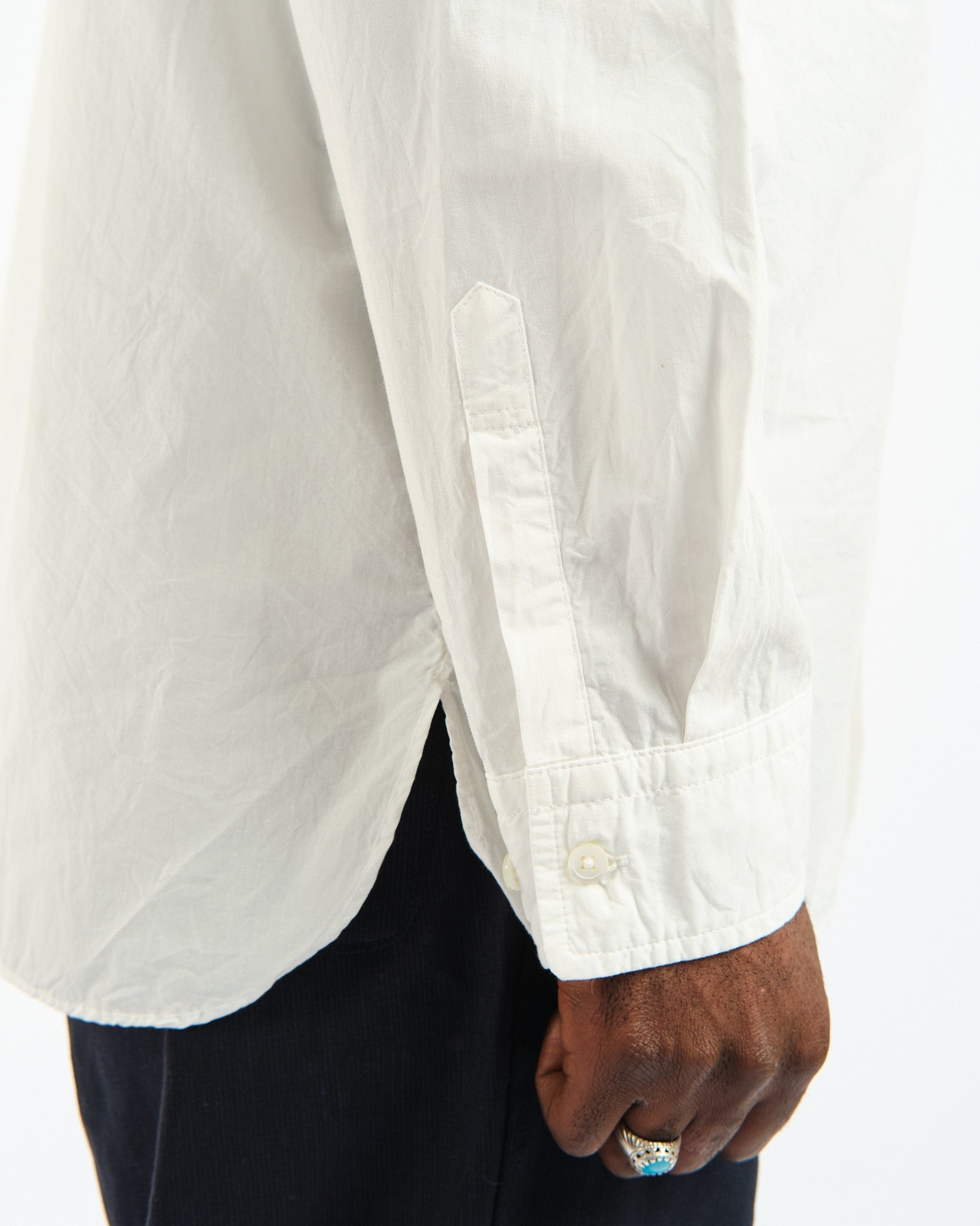 Regular Shirt Off White by Sage De Cret - Meadow