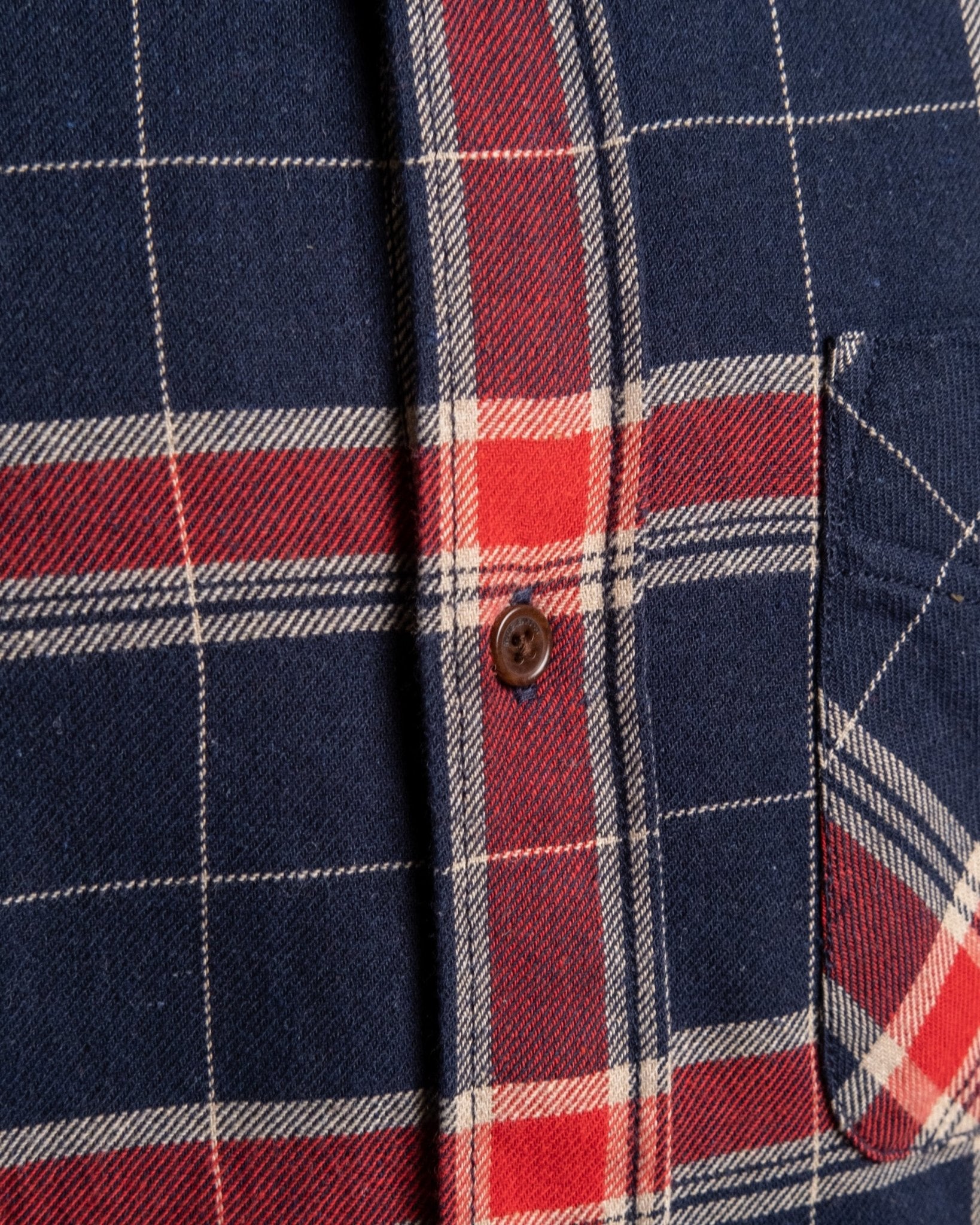 Relaxed Flannel Shirt Rebirth Multi - Meadow