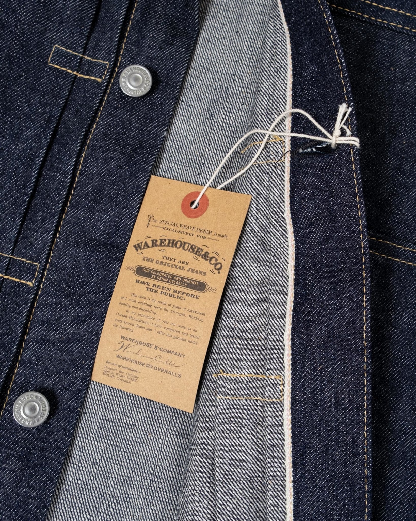 S2000XX WWII Denim Jacket by Warehouse & Co - Meadow