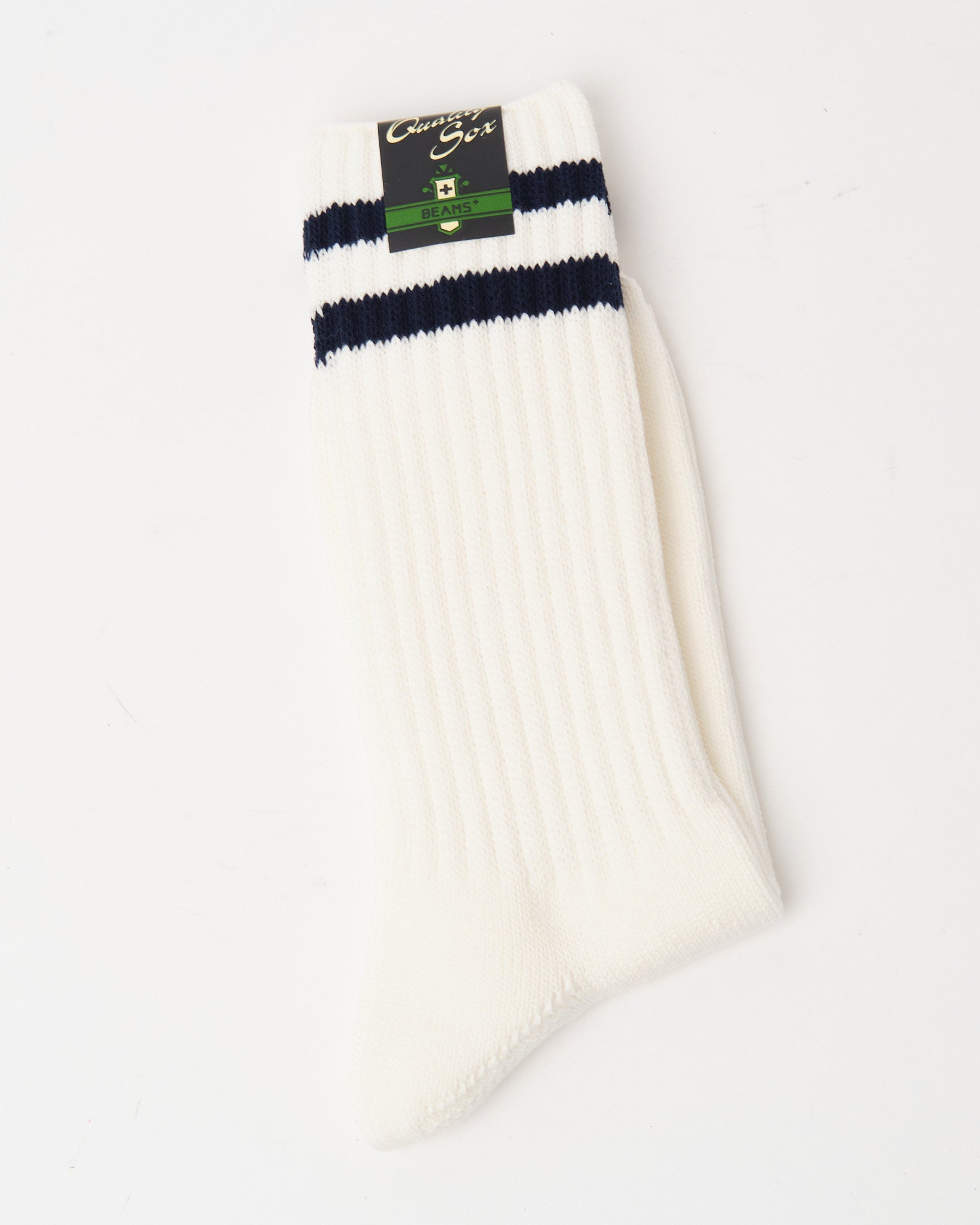 Schoolboy Socks White Navy - Meadow