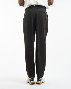 Shoecut Slacks Ink Black from Kaptain Sunshine - photo №5. New Trousers at meadowweb.com