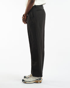 Shoecut Slacks Ink Black from Kaptain Sunshine - photo №4. New Trousers at meadowweb.com