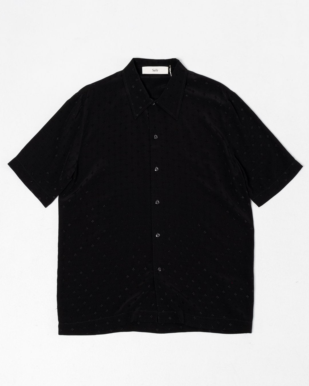 Suneham Shirt Black Print - Meadow