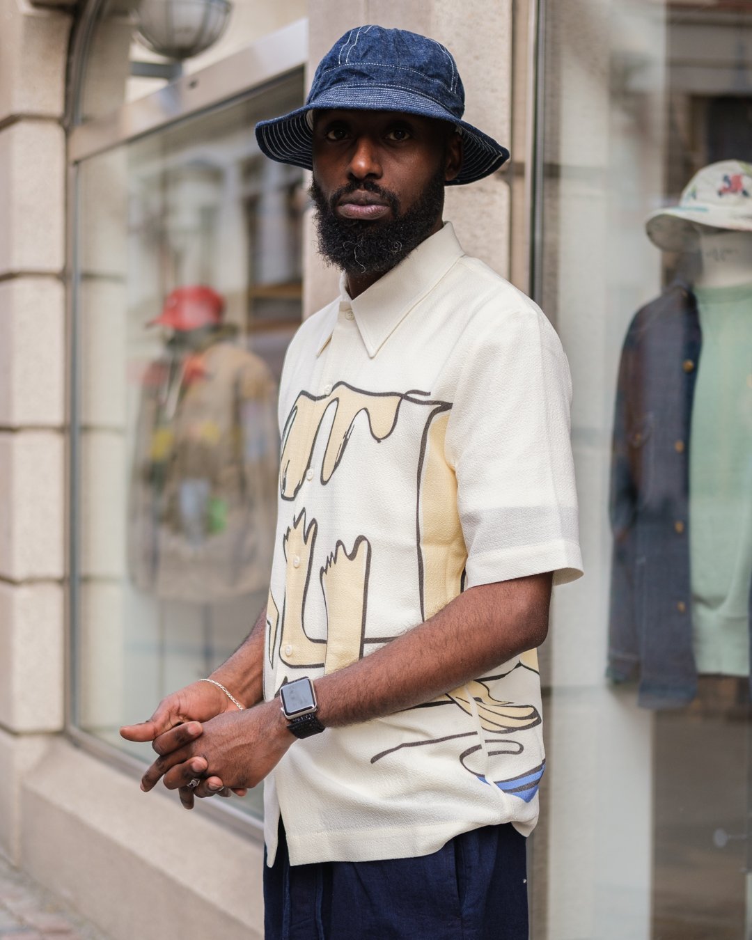 Suneham Shirt Union Print by Séfr - Meadow