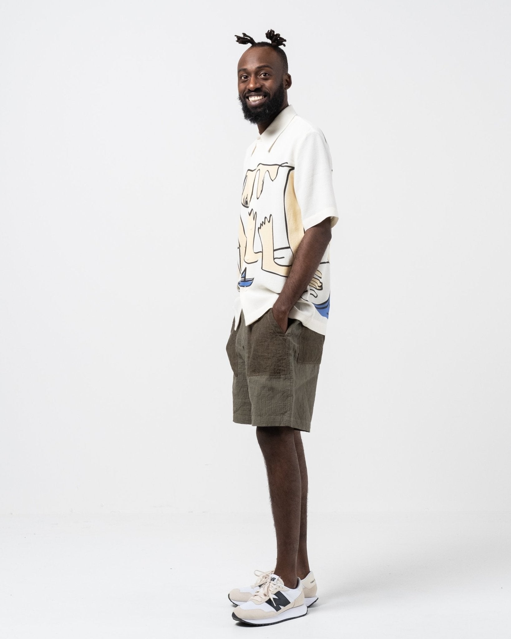 Suneham Shirt Union Print by Séfr - Meadow