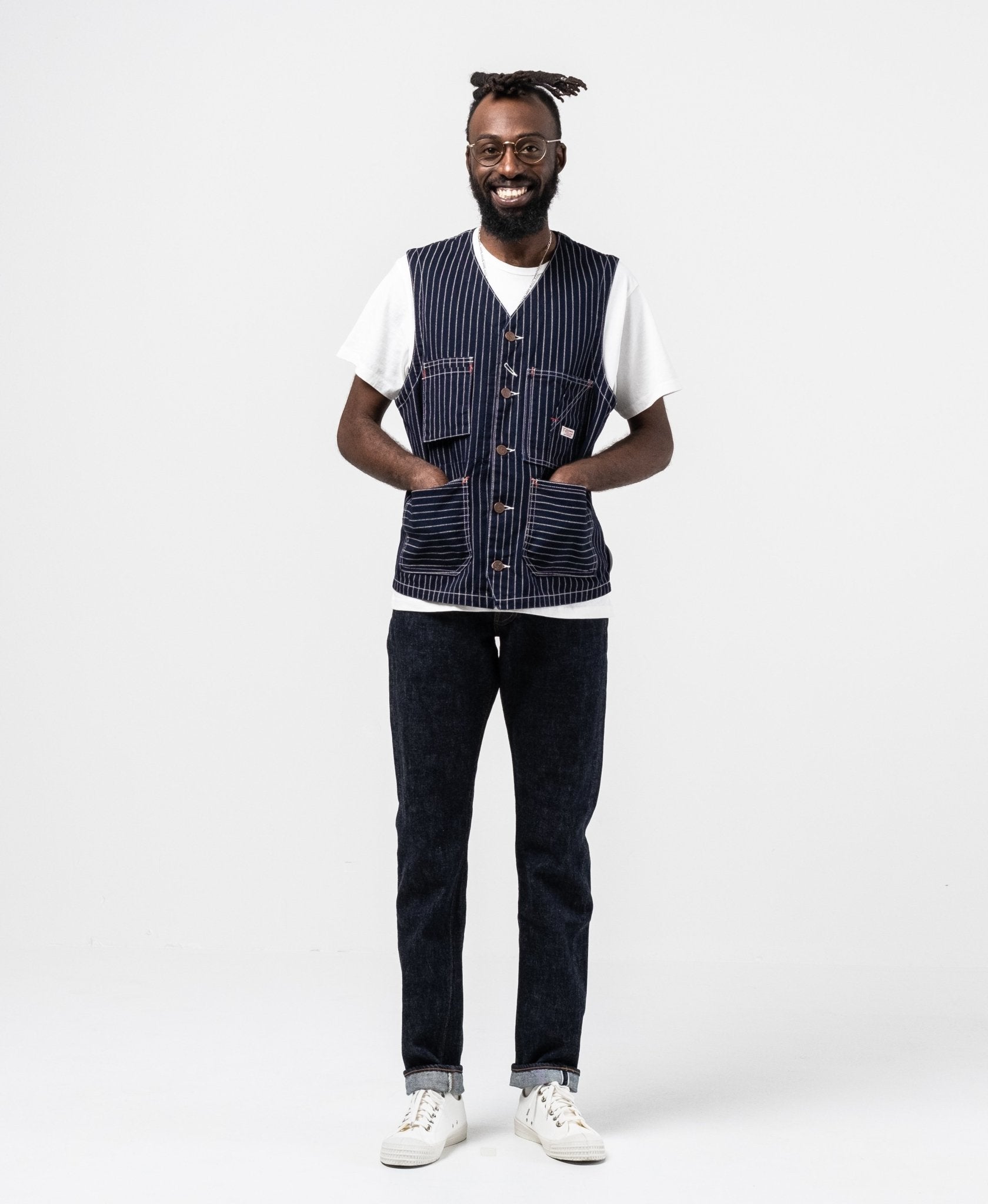 Tabbys Vest Blue Wabash by TCB - Meadow