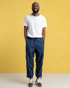 TAKUMI PANTS DENIM ONE WASH from orSlow - photo №3. New Trousers at meadowweb.com