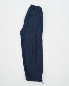 TAKUMI PANTS DENIM ONE WASH from orSlow - photo №1. New Trousers at meadowweb.com