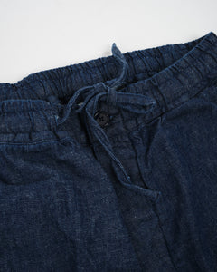 TAKUMI PANTS DENIM ONE WASH from orSlow - photo №9. New Trousers at meadowweb.com