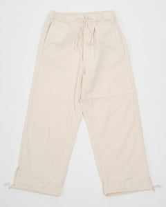 TAKUMI PANTS ECRU from orSlow - photo №2. New Trousers at meadowweb.com