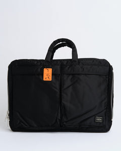 Tanker 2Way Briefcase Black from Porter by Yoshida - photo №1. New Bags at meadowweb.com