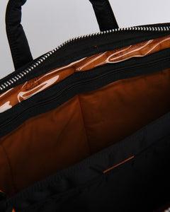 Tanker 2Way Briefcase Black from Porter by Yoshida - photo №8. New Bags at meadowweb.com