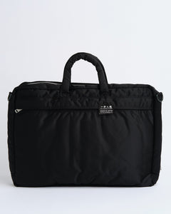 Tanker 2Way Briefcase Black from Porter by Yoshida - photo №3. New Bags at meadowweb.com