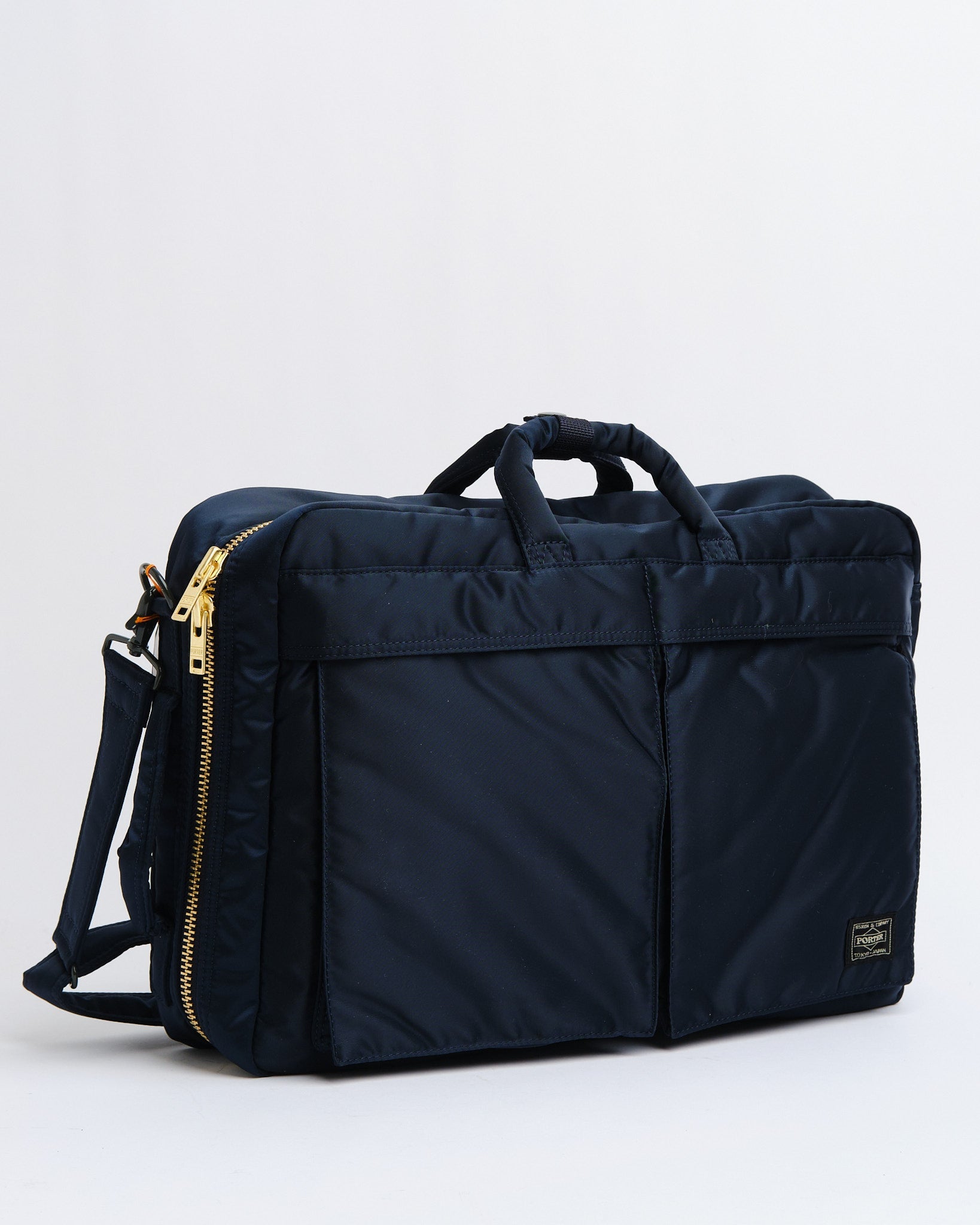 TANKER 3WAY BRIEFCASE IRON BLUE - Meadow