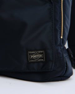 Tanker Rucksack Iron Blue from Porter by Yoshida - photo №5. New Bags at meadowweb.com