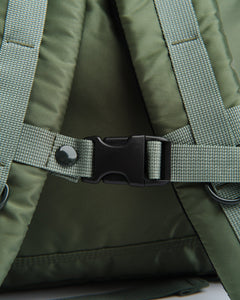 Tanker Rucksack Sage Green + from Porter by Yoshida - photo №6. New Bags at meadowweb.com