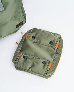 Tanker Rucksack Sage Green + from Porter by Yoshida - photo №12. New Bags at meadowweb.com