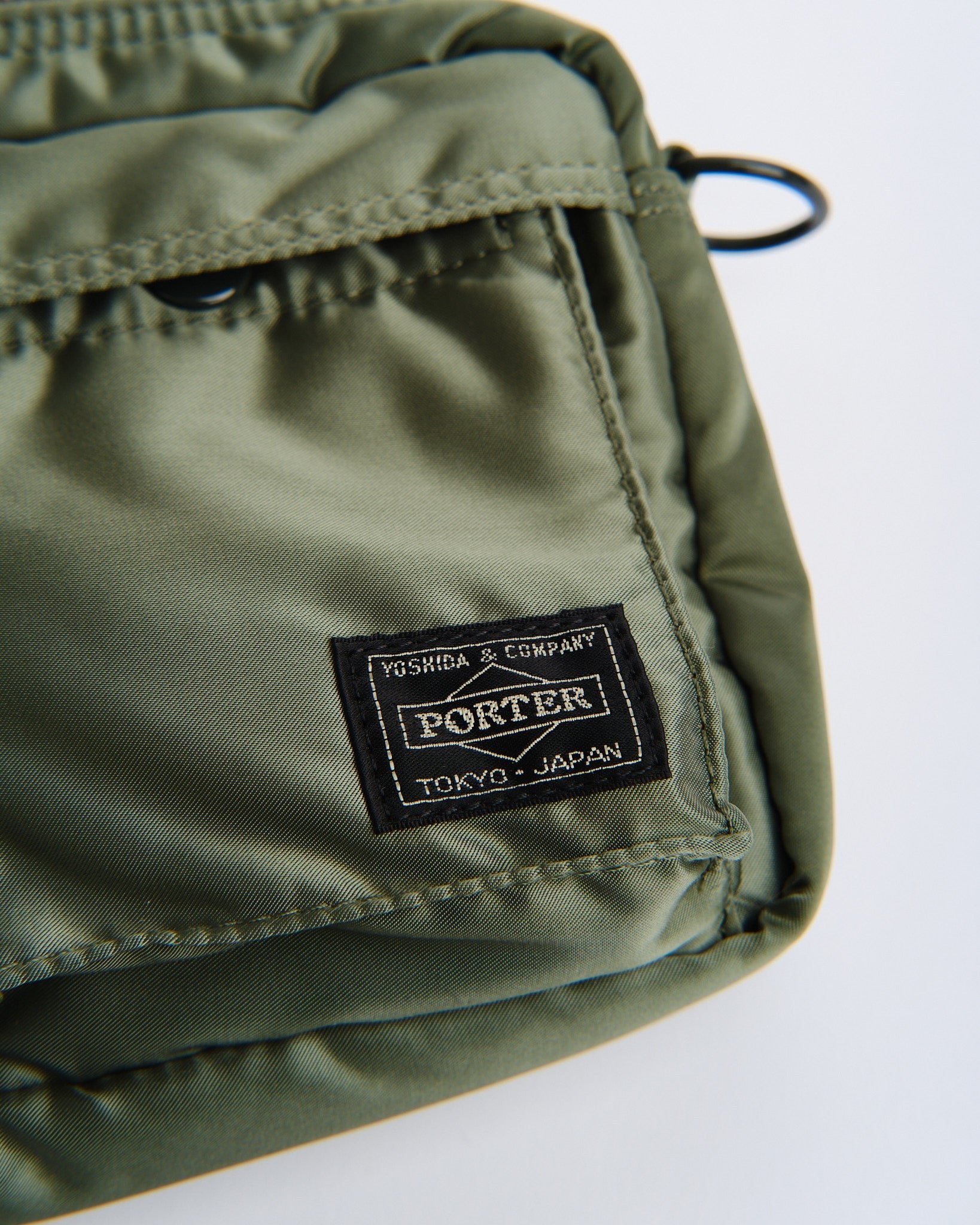 Tanker Shoulder Bag Sage Green by Porter by Yoshida - Meadow