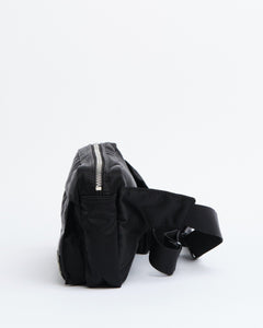 Tanker Waist Bag Black from Porter by Yoshida - photo №3. New Bags at meadowweb.com