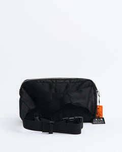 Tanker Waist Bag Black from Porter by Yoshida - photo №4. New Bags at meadowweb.com