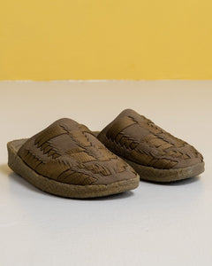 Thunderbird Suede/Vegan Leather Nylon Crepe Gum Sandals Olive from Malibu Sandals - photo №3. New Footwear at meadowweb.com