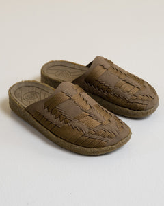 Thunderbird Suede/Vegan Leather Nylon Crepe Gum Sandals Olive from Malibu Sandals - photo №1. New Footwear at meadowweb.com