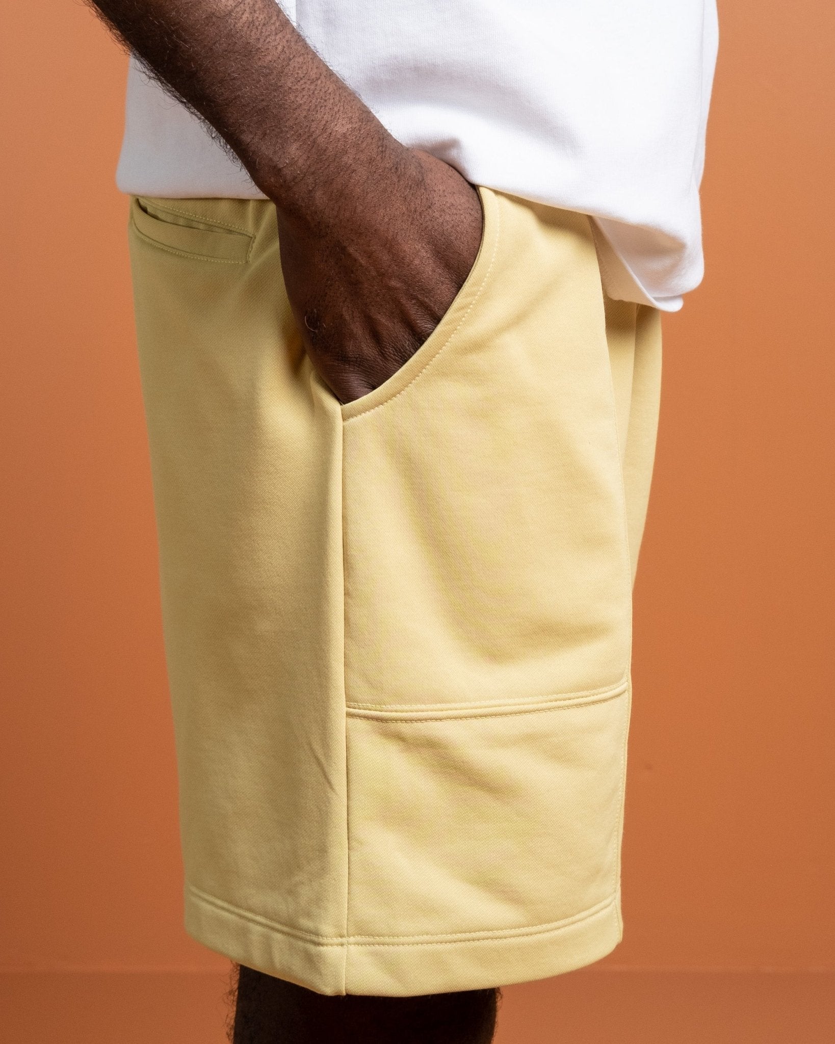 Track Short Yellow Cream by Lady White Co - Meadow