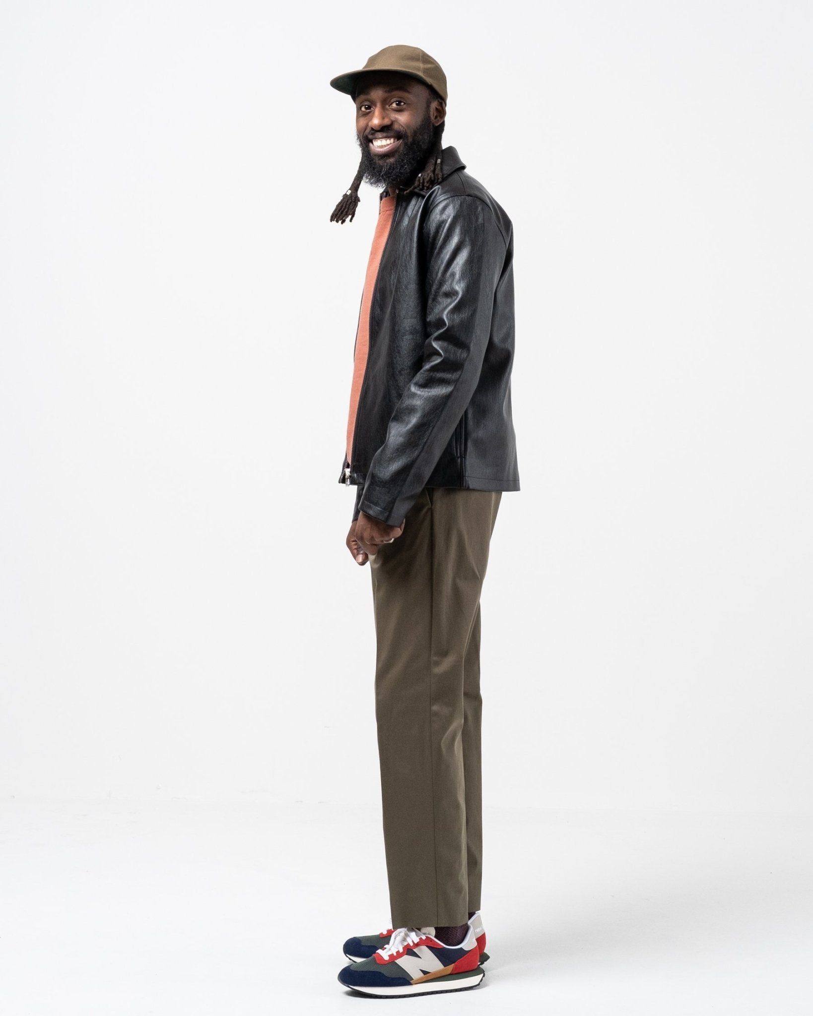 Truth Jacket Faux Leather Black by Séfr - Meadow